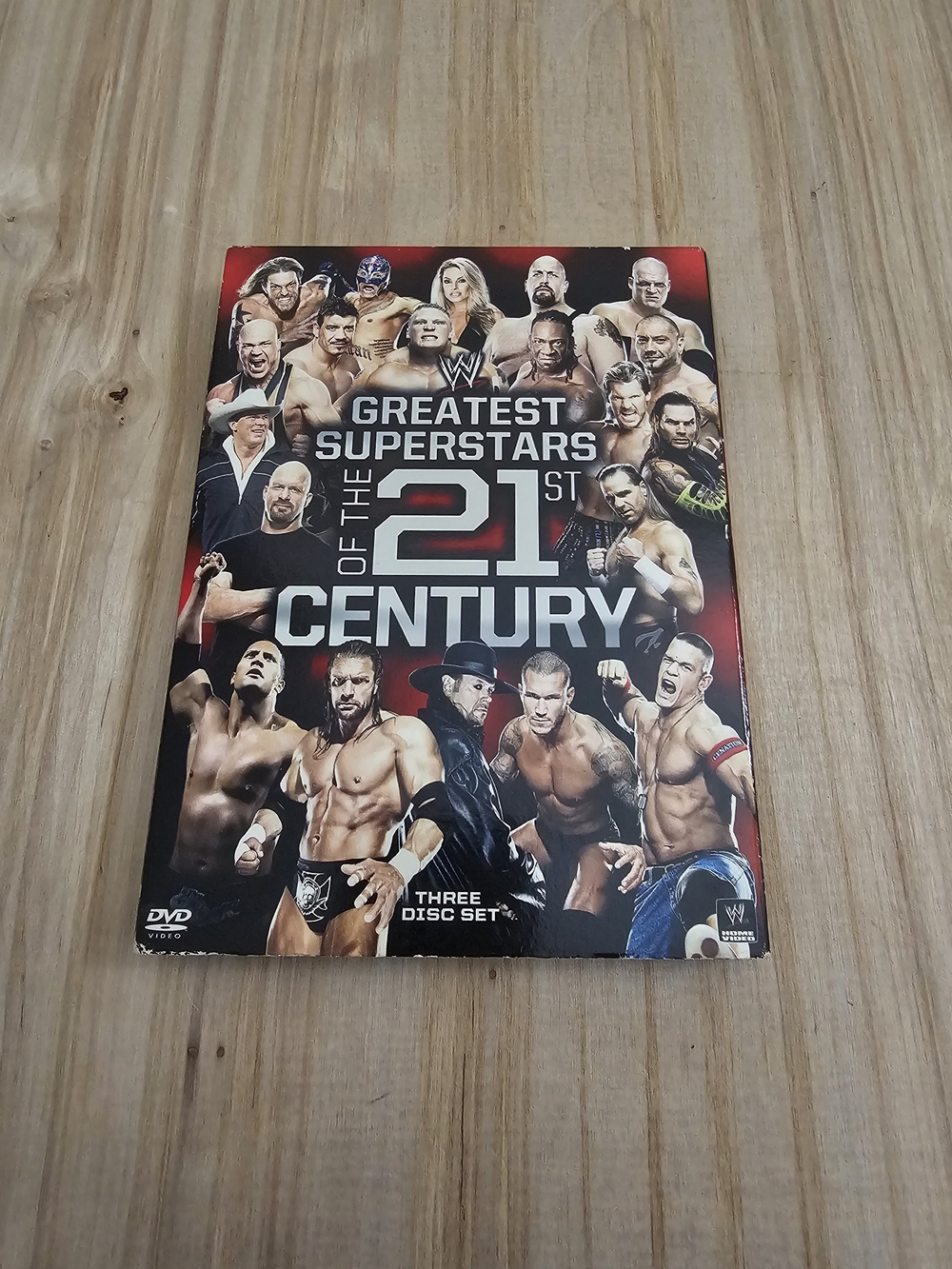 WWE Greatest Superstars of the 21st Century DVD - Red, Black